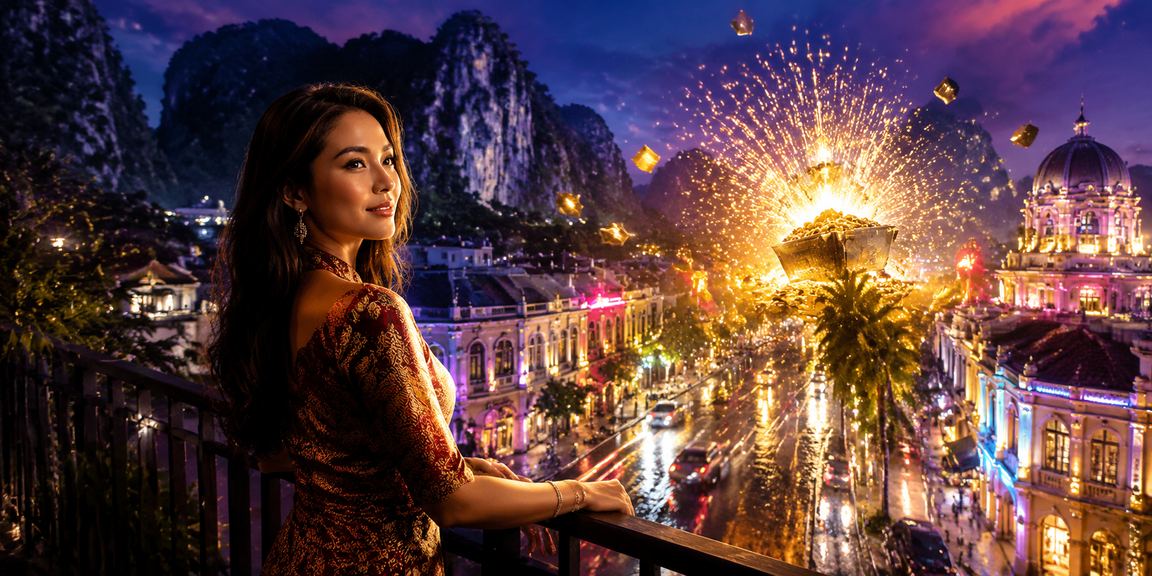 Suasana kasino dan permainan slot bertaruhan di Ipoh Malaysia