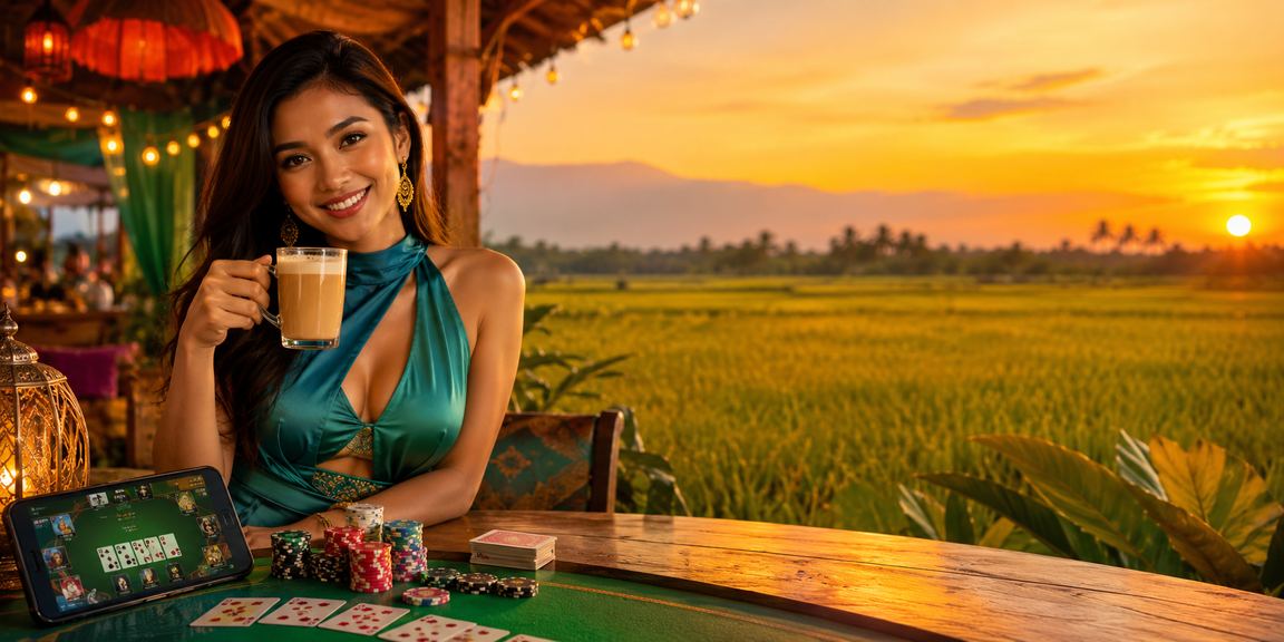 Suasana permainan poker dan kad di Kedah Malaysia