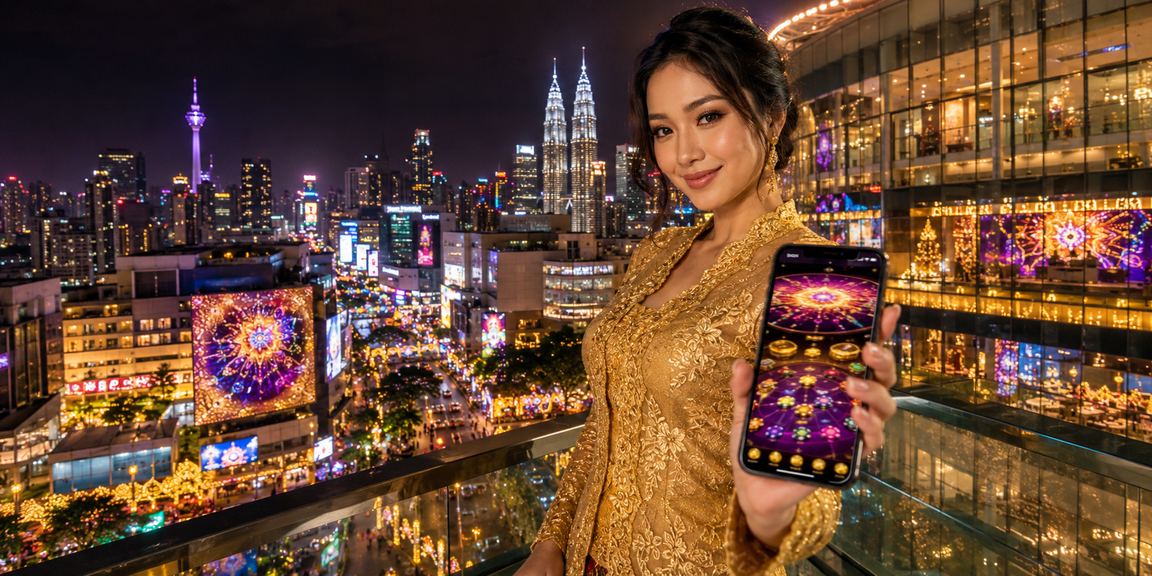 Pengalaman kasino mudah alih bertemakan kebaya di Kuala Lumpur